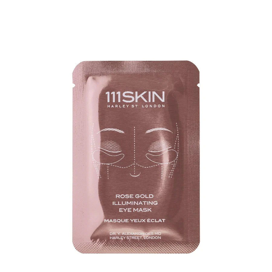 Rose Gold Illuminating Eye Mask Box 8 sachets - Image 3