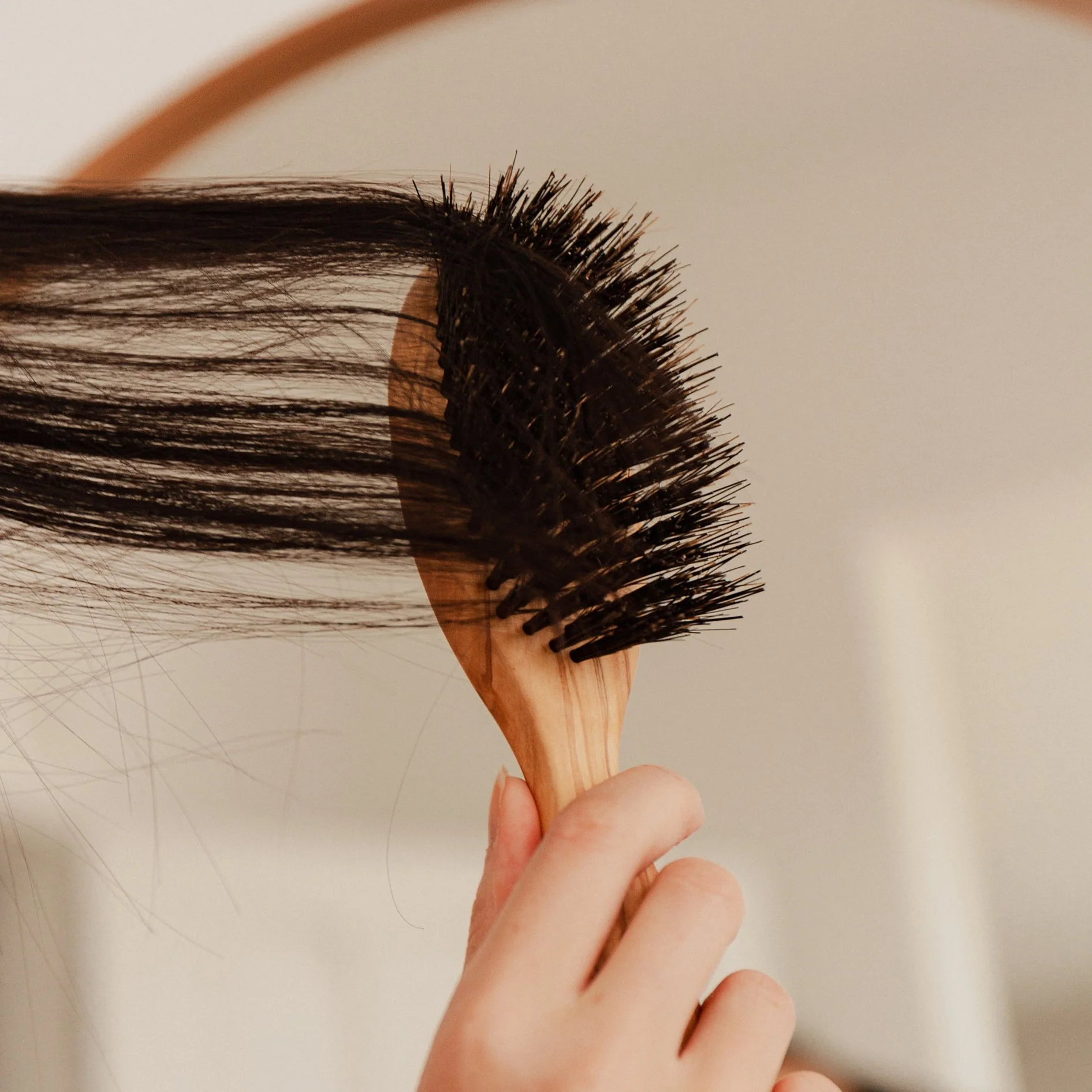 100% Handmade Repair Shine Brush All Hair Types - Image 4
