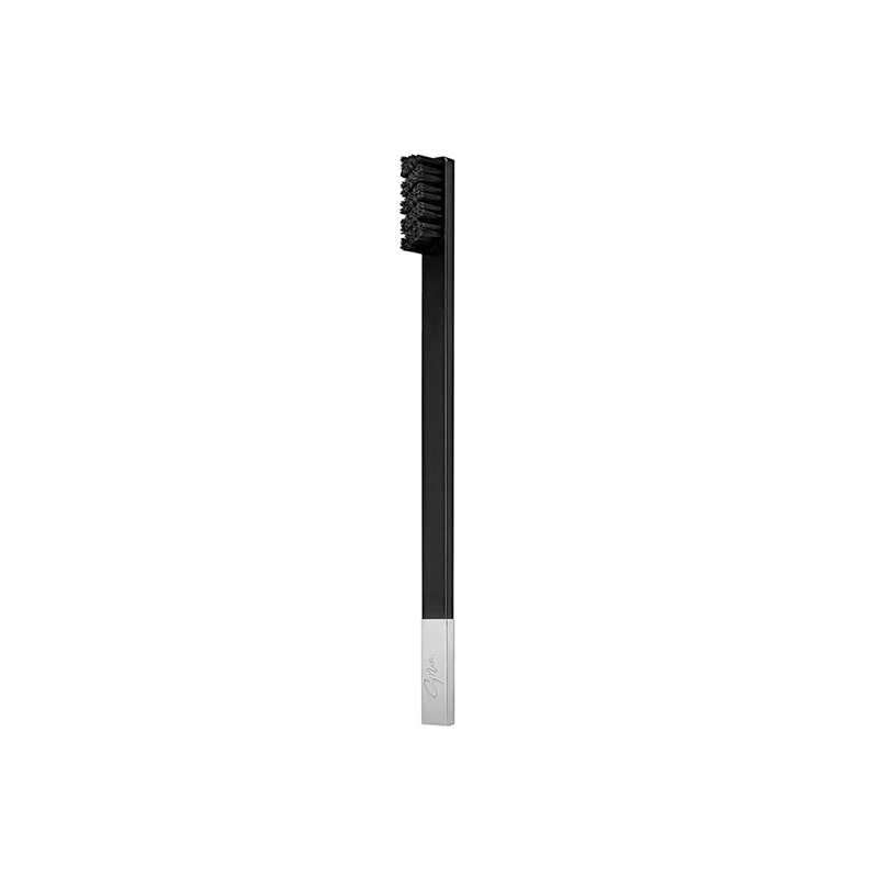 Slim Black Silver Soft Toothbrush - Image 4