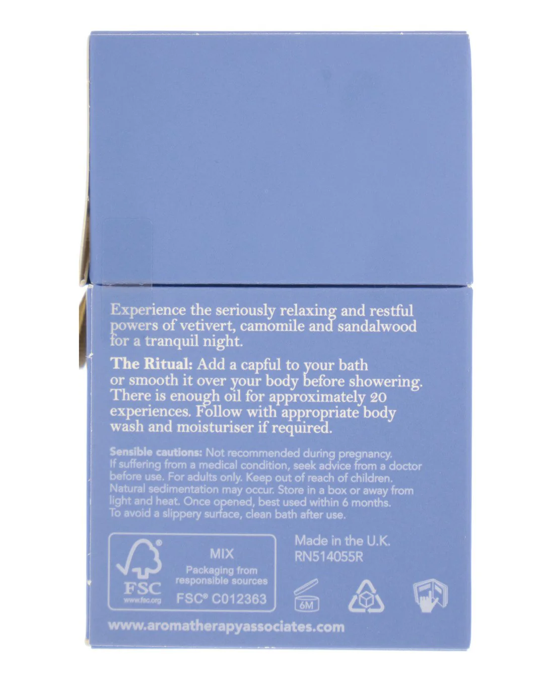 Deep Relax Bath and Shower Oil 55ml - Image 3