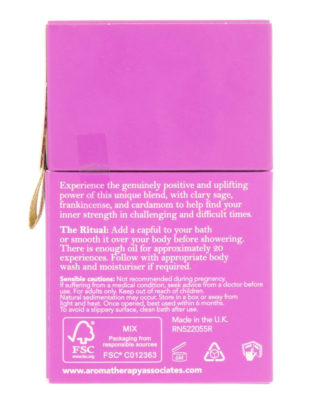 Inner Strength Bath and Shower Oil 55ml - Image 3