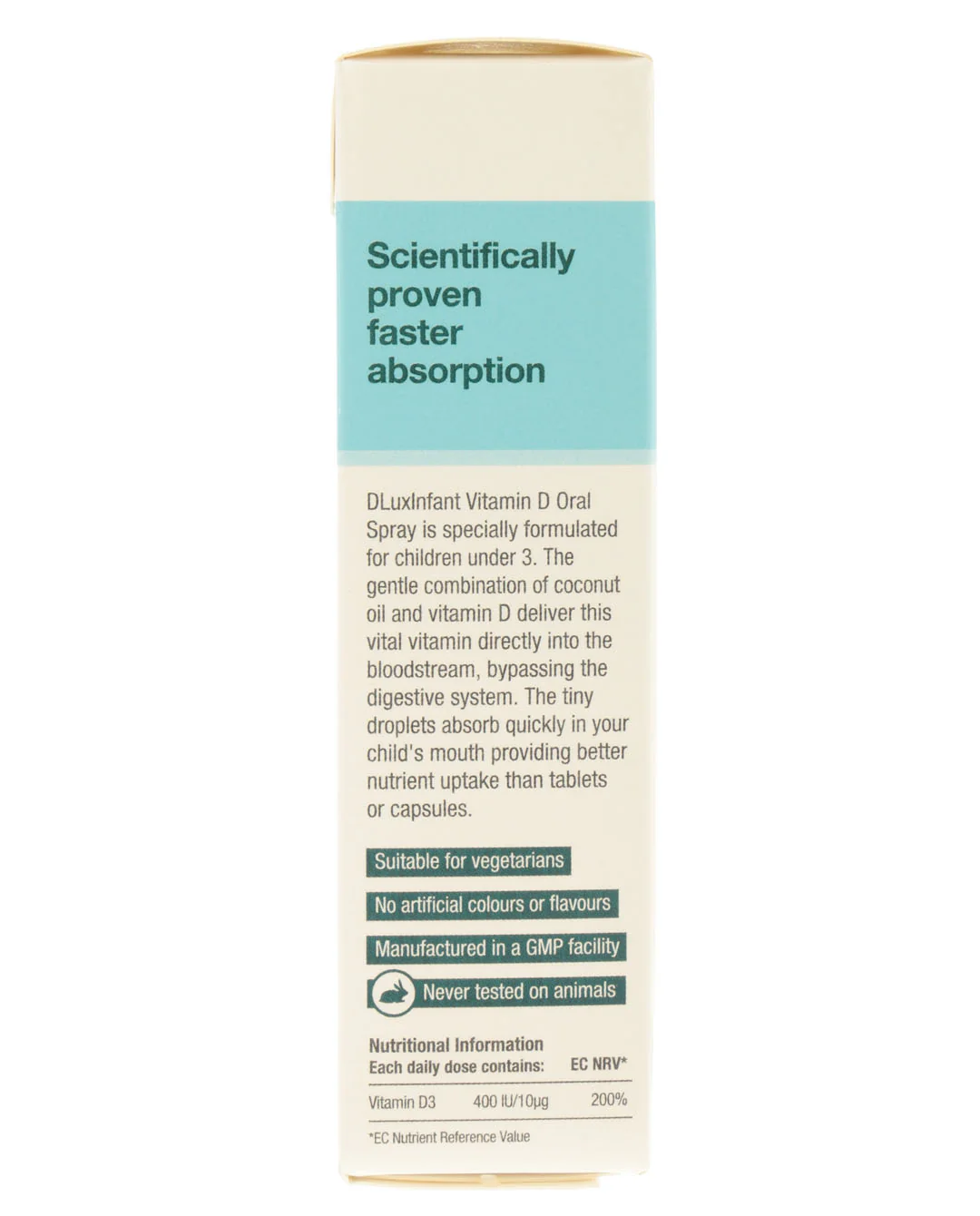 DLux Infant Vitamin D Oral Spray 15ml - Image 4