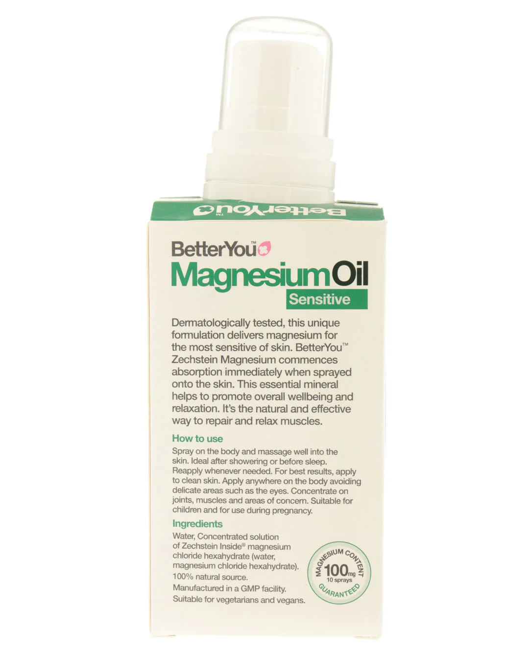 Magnesium Oil Sensitive Spray 100ml - Image 3