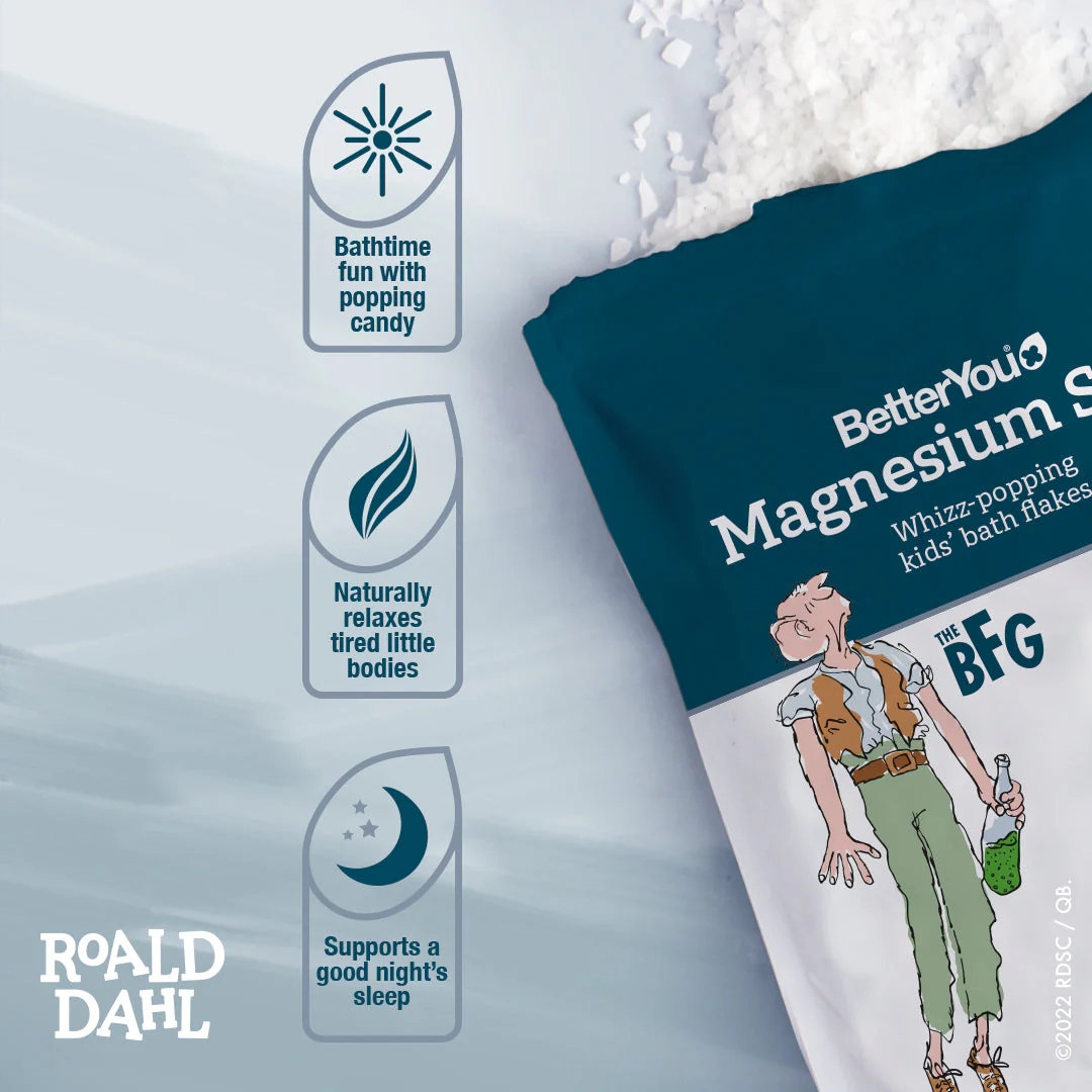 Magnesium Sleep Kids' Bath Flakes 750g - Image 2