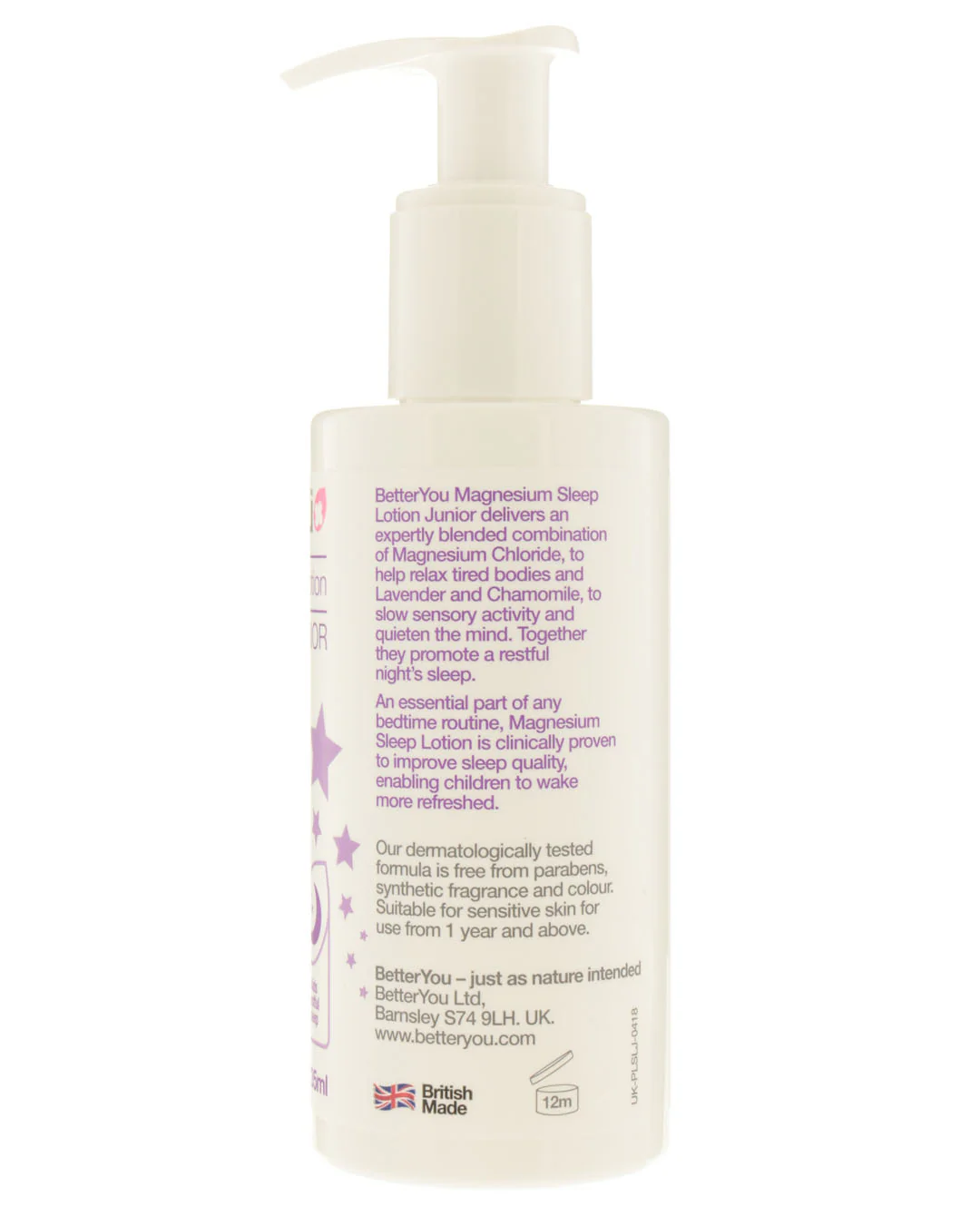 Magnesium Sleep Lotion Junior 135ml - Image 2