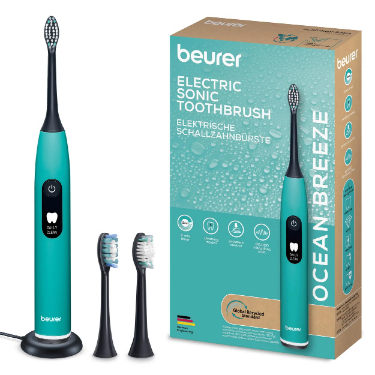 SC 50 Electric Sonic Toothbrush Ocean Breeze 1 Unit