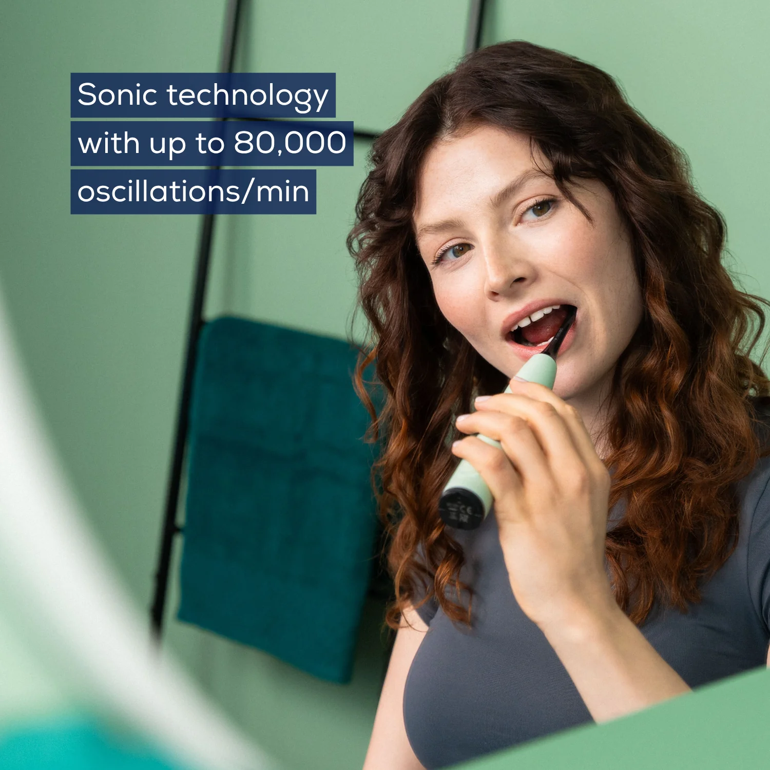 SC 50 Electric Sonic Toothbrush Peppermint 1 Unit - Image 2