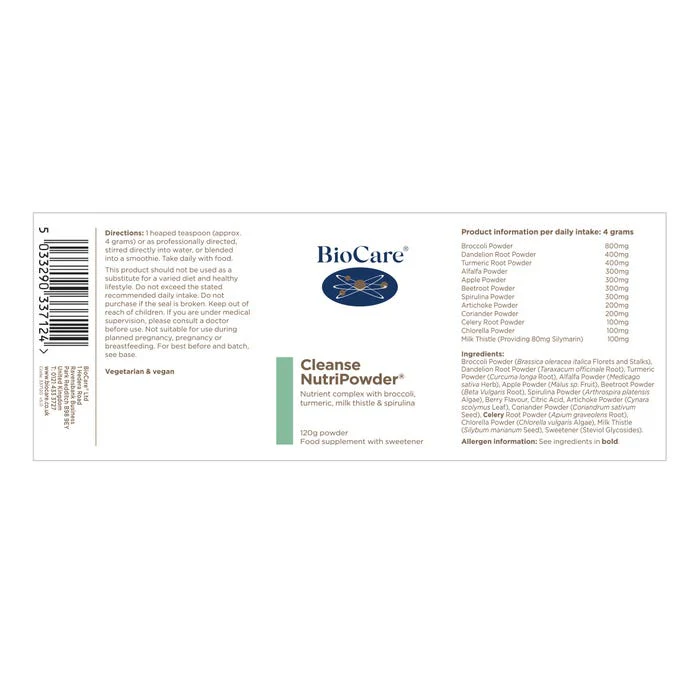 Cleanse Nutripowder 120g - Image 2