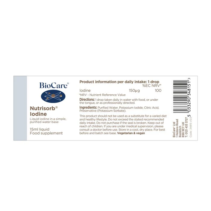 Nutrisorb® Iodine 15ml - Image 3