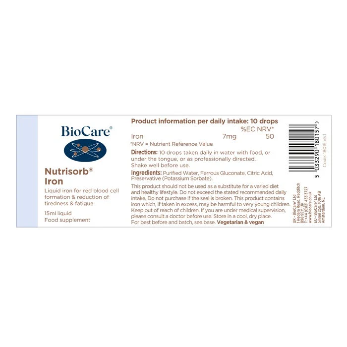 Nutrisorb® Iron 15ml - Image 3