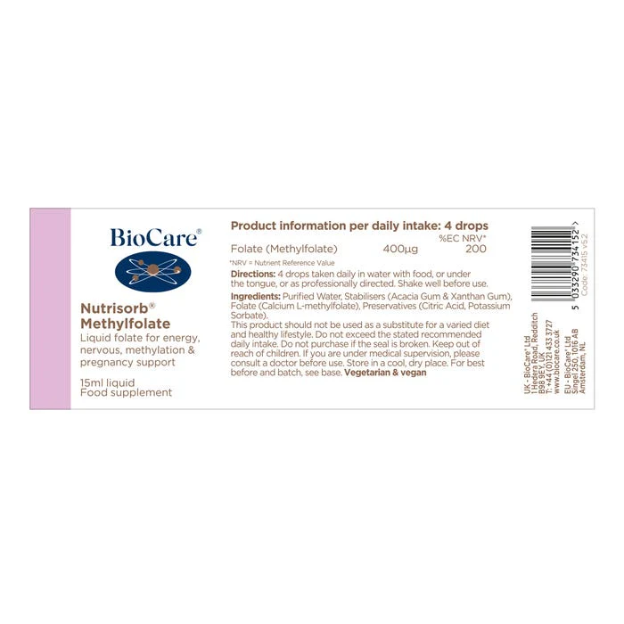 Nutrisorb® Methylfolate 15ml - Image 3