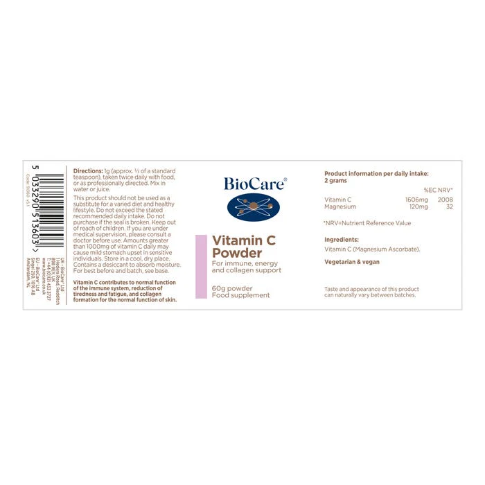 Vitamin C Powder 60g - Image 2
