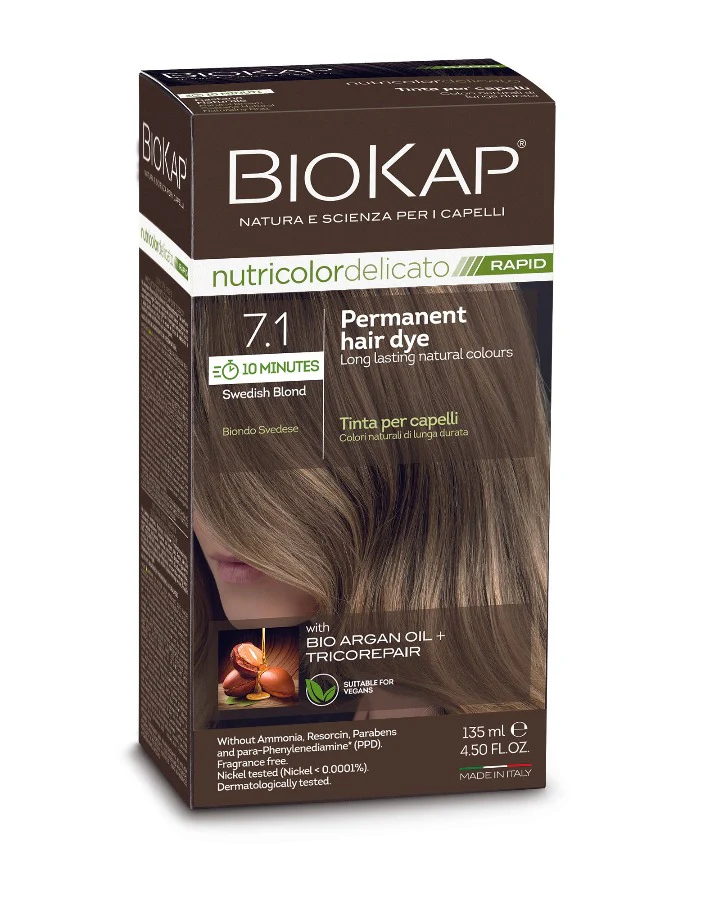 Swedish Blond 7.1 Rapid Hair Dye 135ml - Image 2