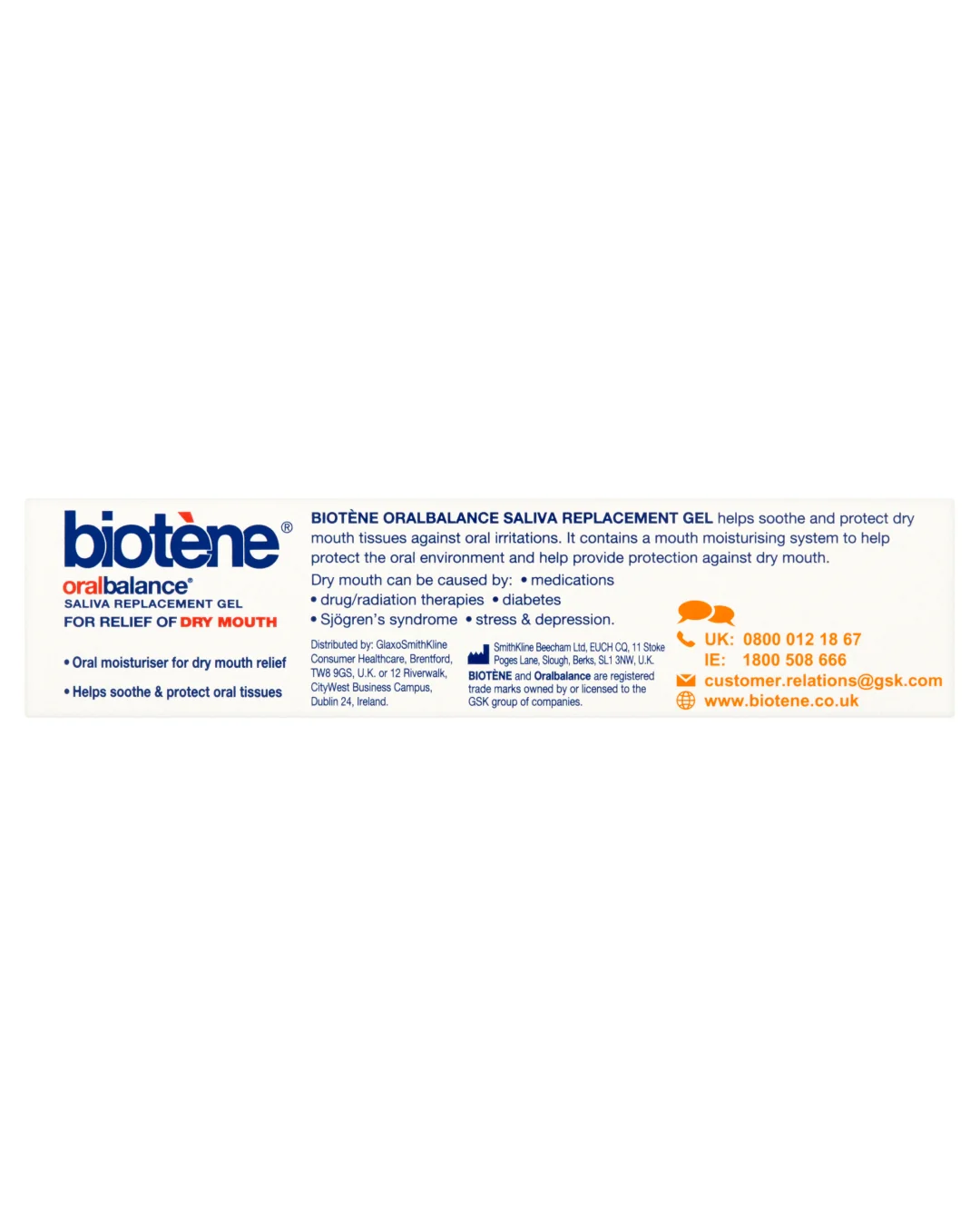 Dry Mouth Oral Saliva Replacement 50g - Image 2