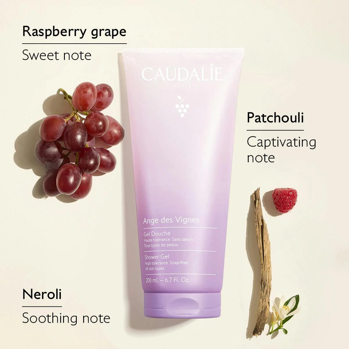Shower Gel Ange Des Vignes 200ml - Image 2