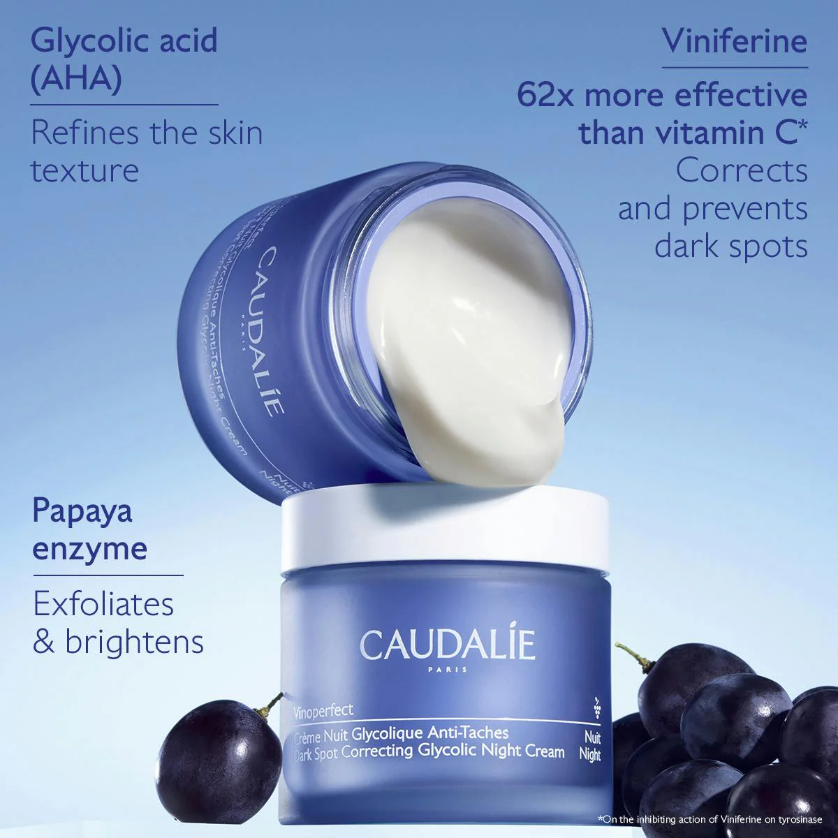 Vinoperfect Dark Spot Glycolic Night Cream Refill 50ml - Image 3