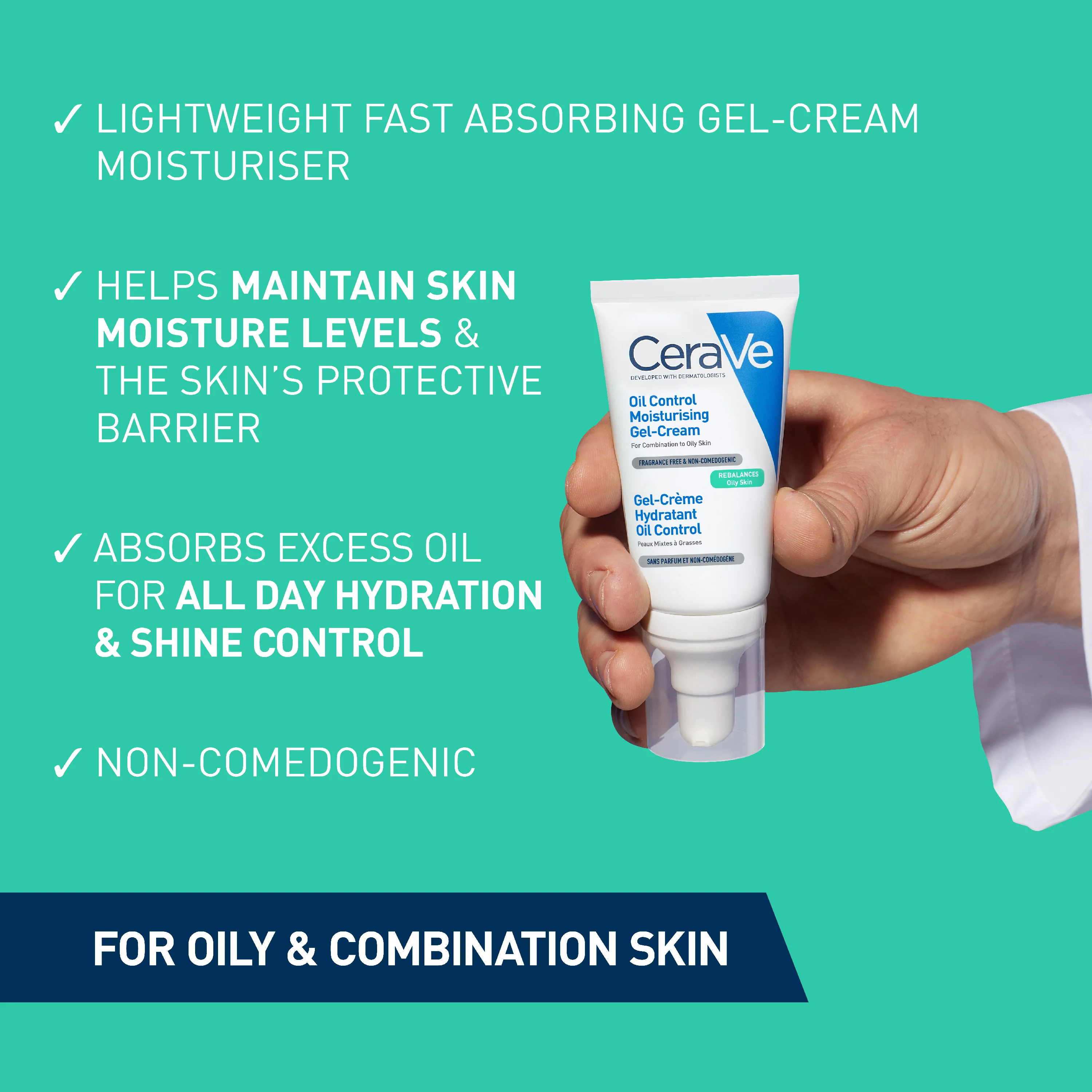 Oil Control Moisturising Gel-Cream 52 ml - Image 4