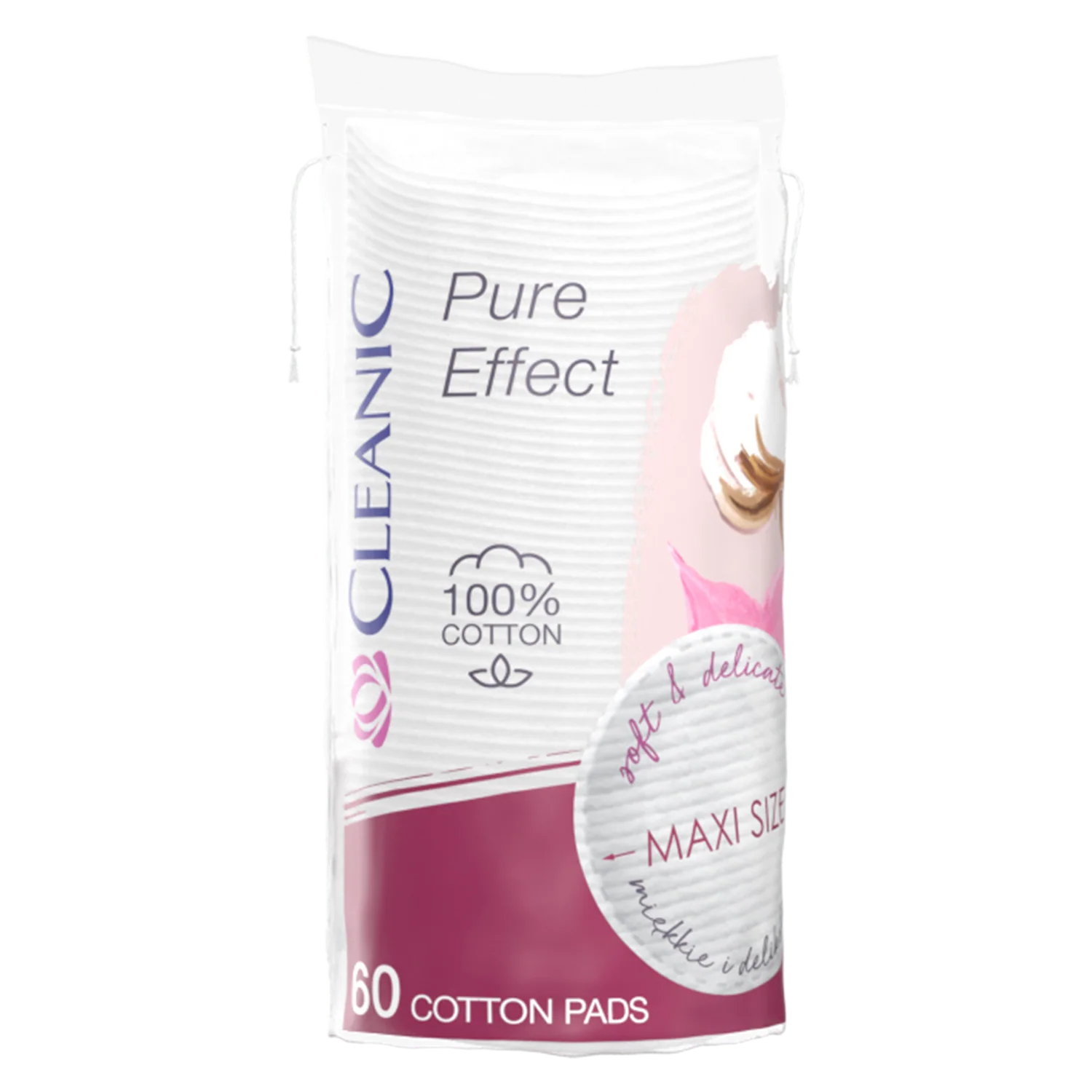 Cotton Pads Pure Effect 60 Pads