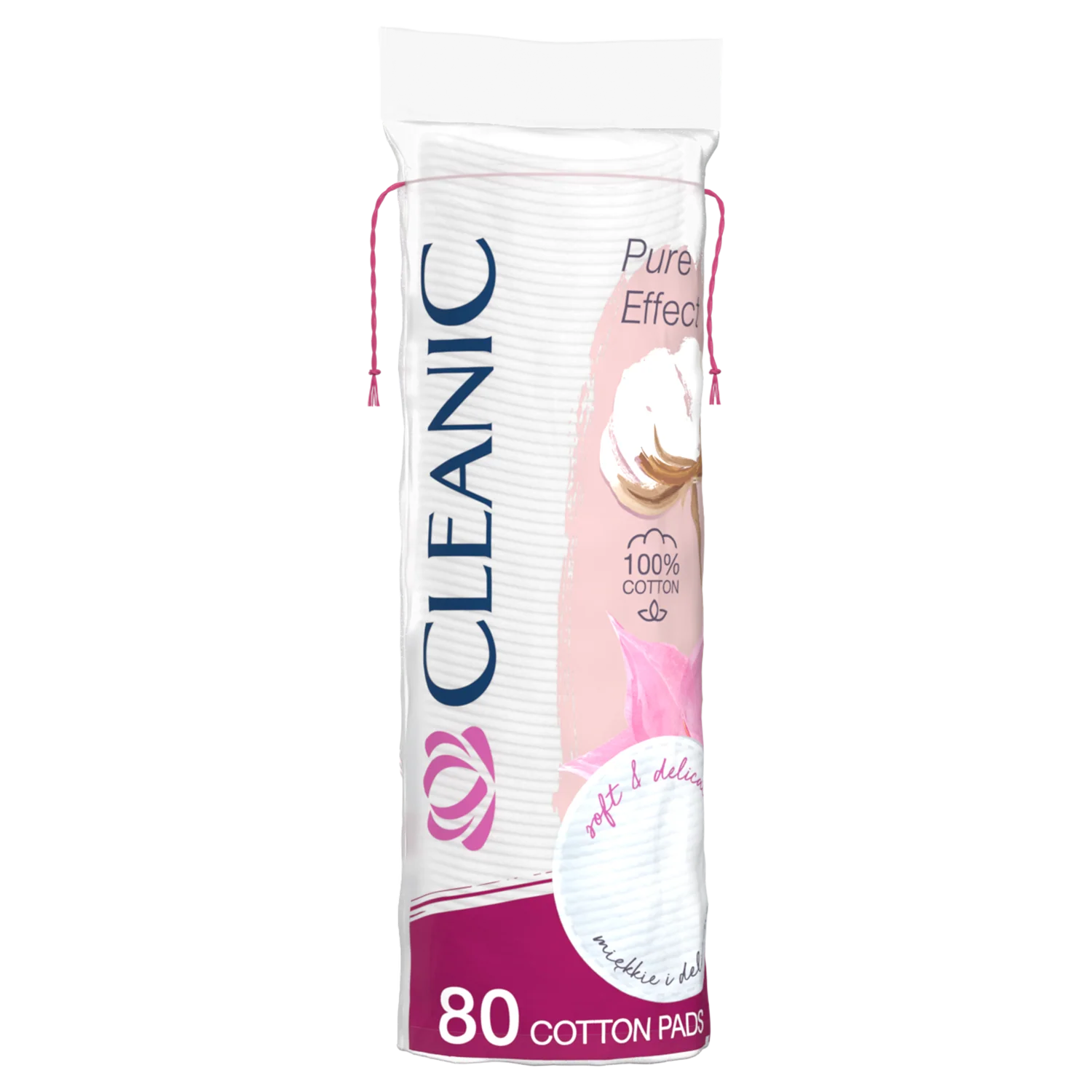 Cotton Pads Pure Effect 80 Pads