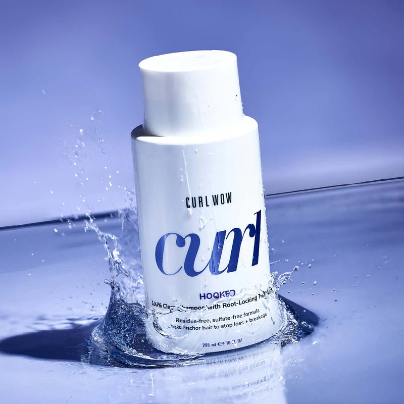Curl Wow Hooked - 100% Clean Shampoo 295ml - Image 2
