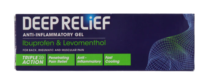 Anti-Inflammatory Gel with Ibuprofen & Levomenthol 50g - Image 3