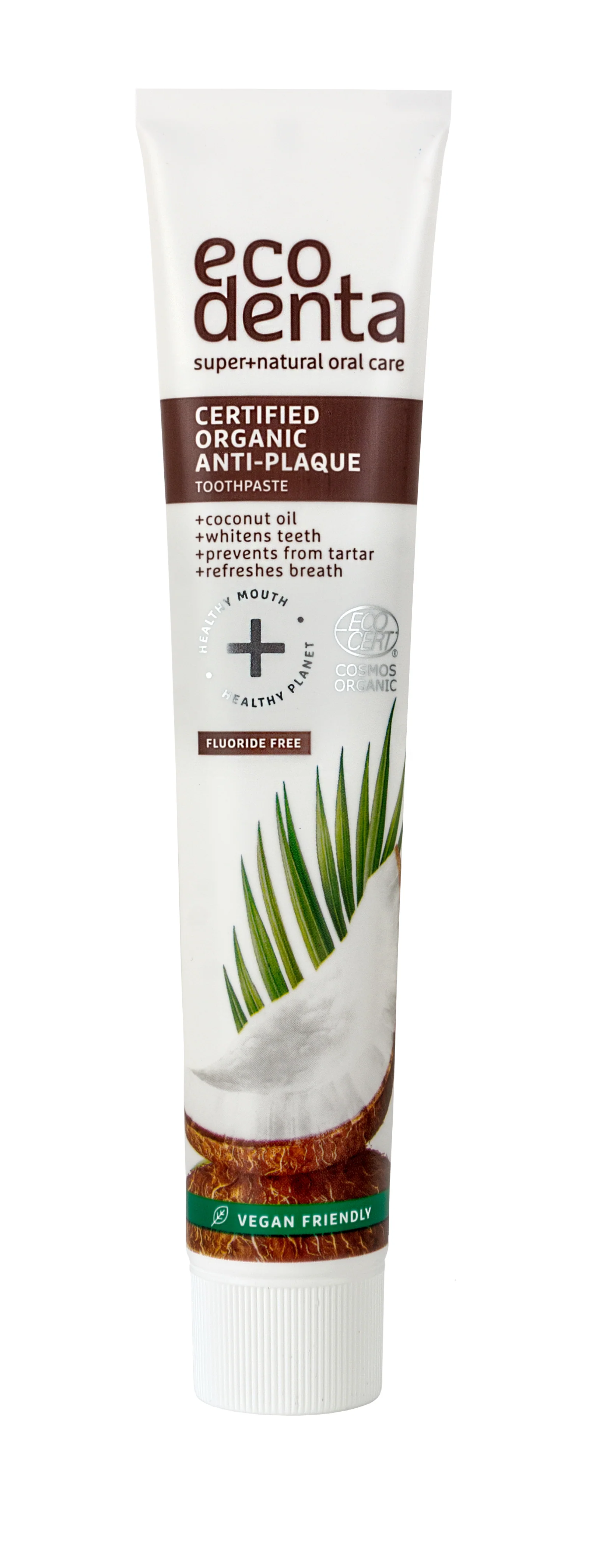Organic Anti-Plaque Toothpaste With Coconut Oil 75ml - Image 3