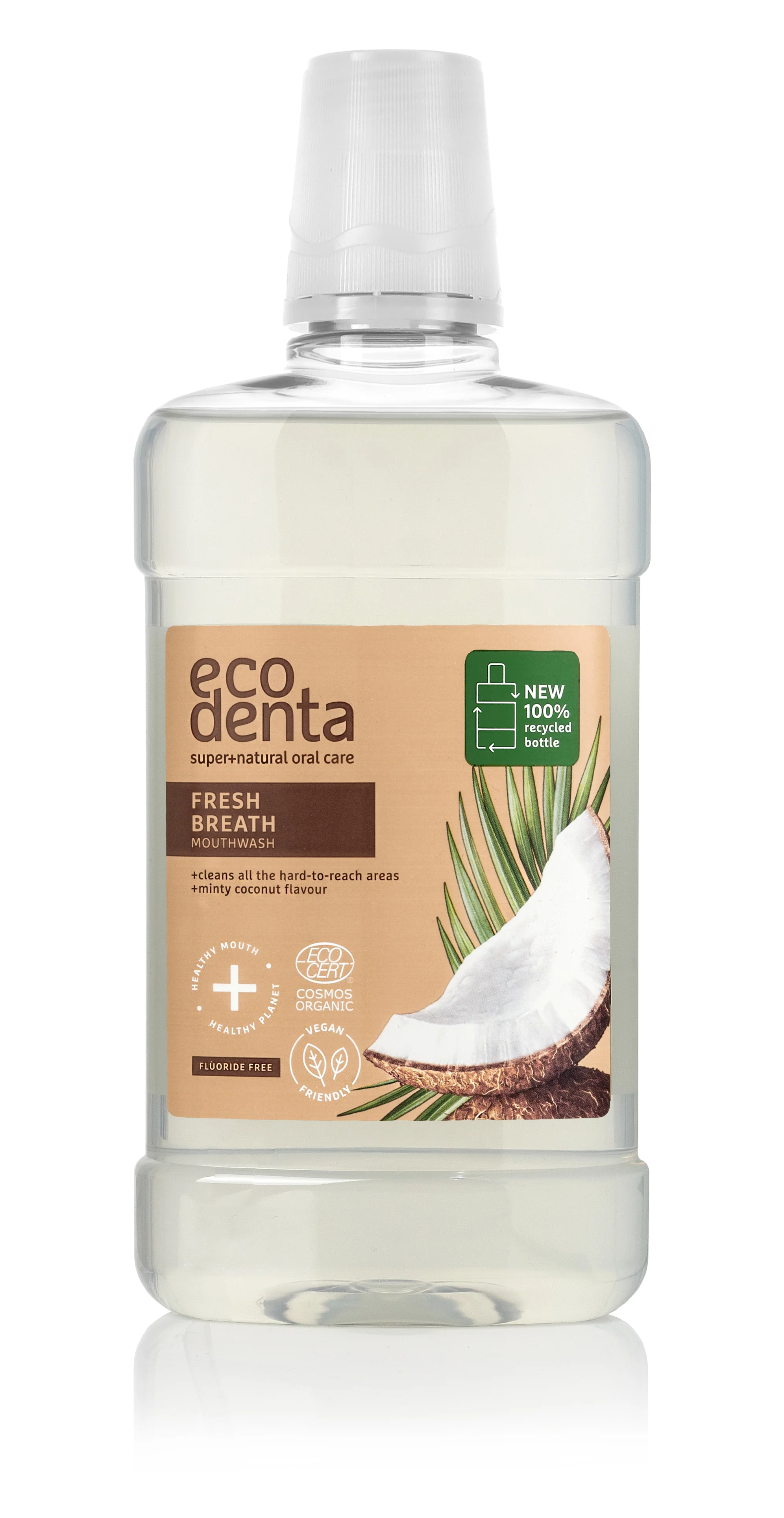Organic Minty Coconut Mouthwash 500ml