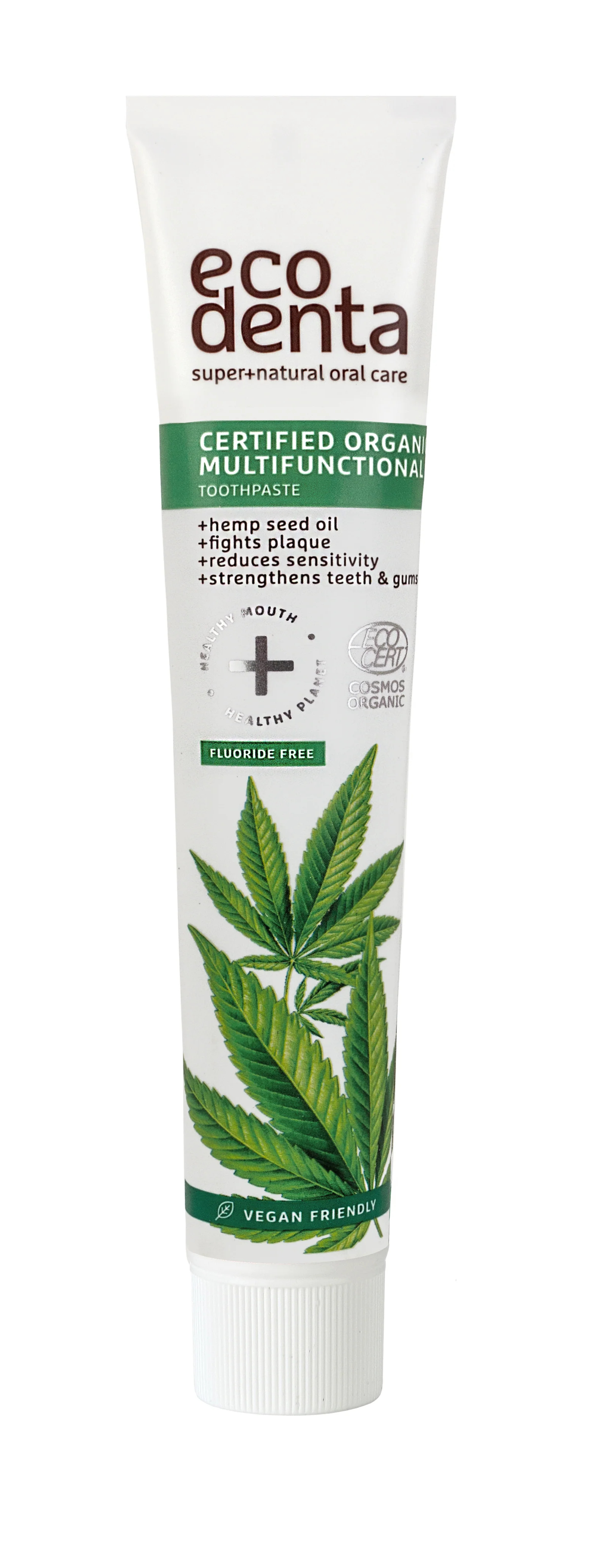 Organic Multifunctional Toothpaste With Hemp Oil 75ml - Image 2