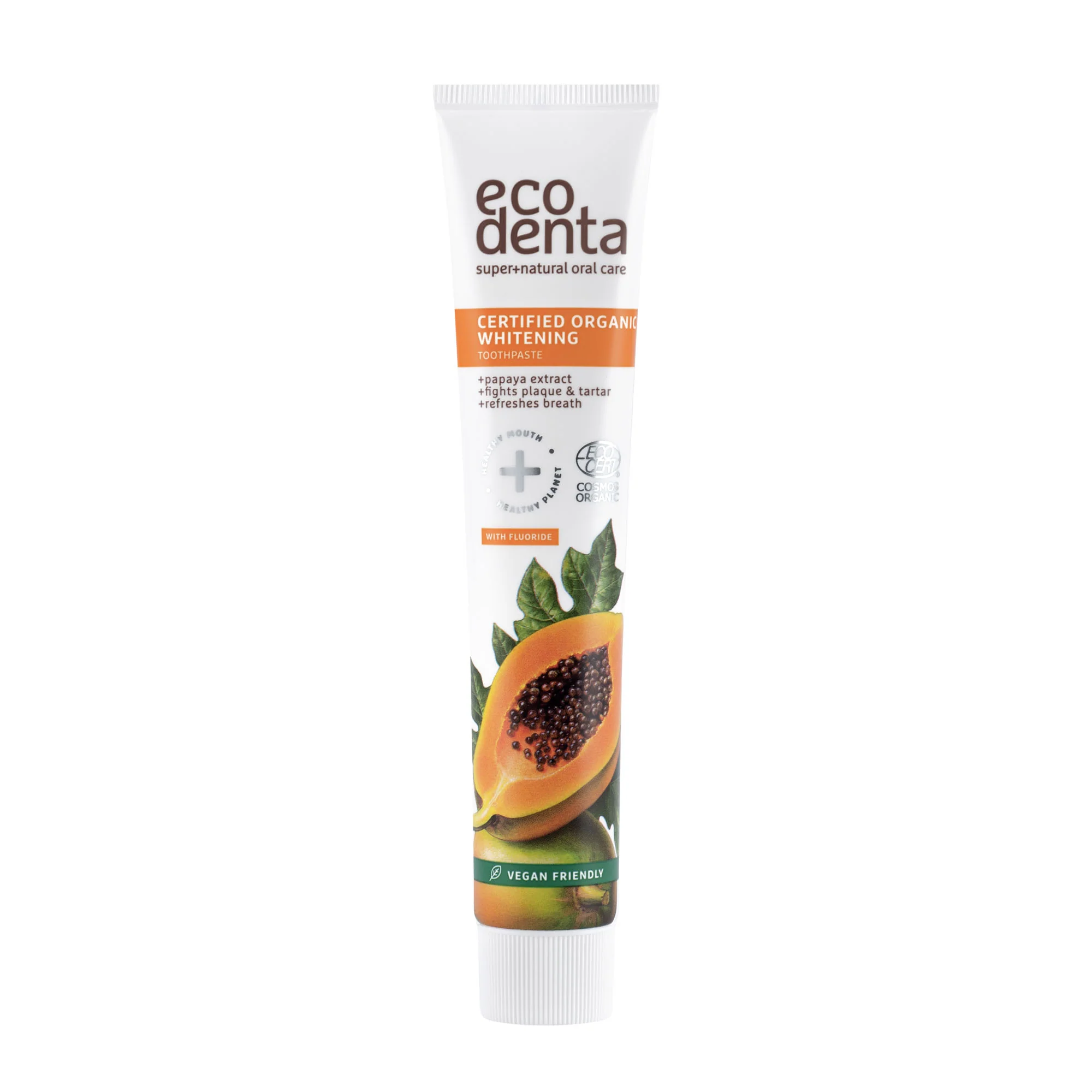 Organic Whitening Toothpaste With Papaya Extract 75ml - Image 3