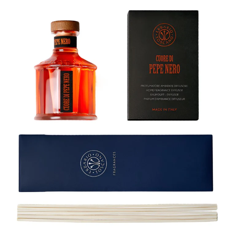 Cuore Di Pepe Nero Reed Diffuser 250ml - Image 3