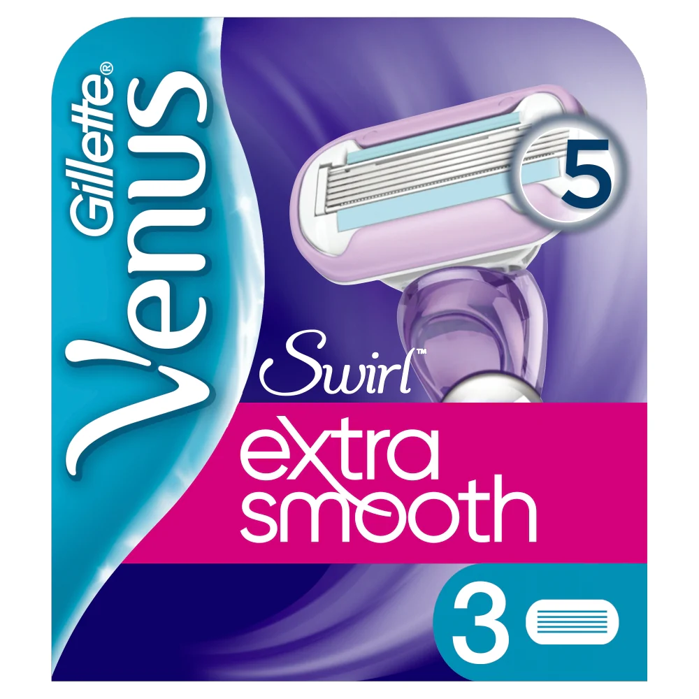 Extra Smooth Swirl Women's Razor Blades 3 units