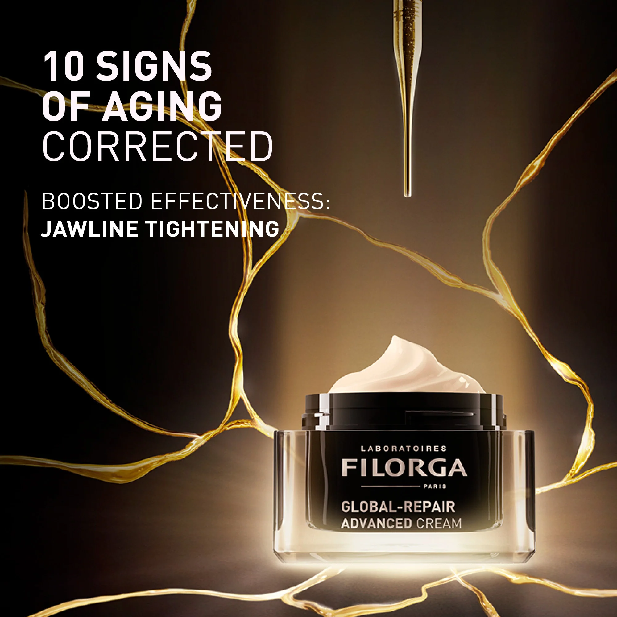 Global-Repair Advanced Cream - Repairing Anti-Ageing Face Cream For Mature Skin 50ml - Image 4