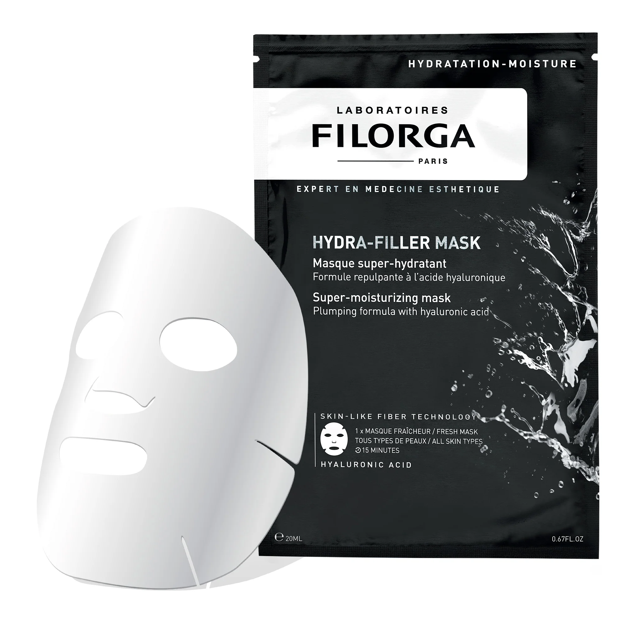 Hydra-Filler Mask Hyaluronic Acid Moisturising Sheet Mask - Image 2