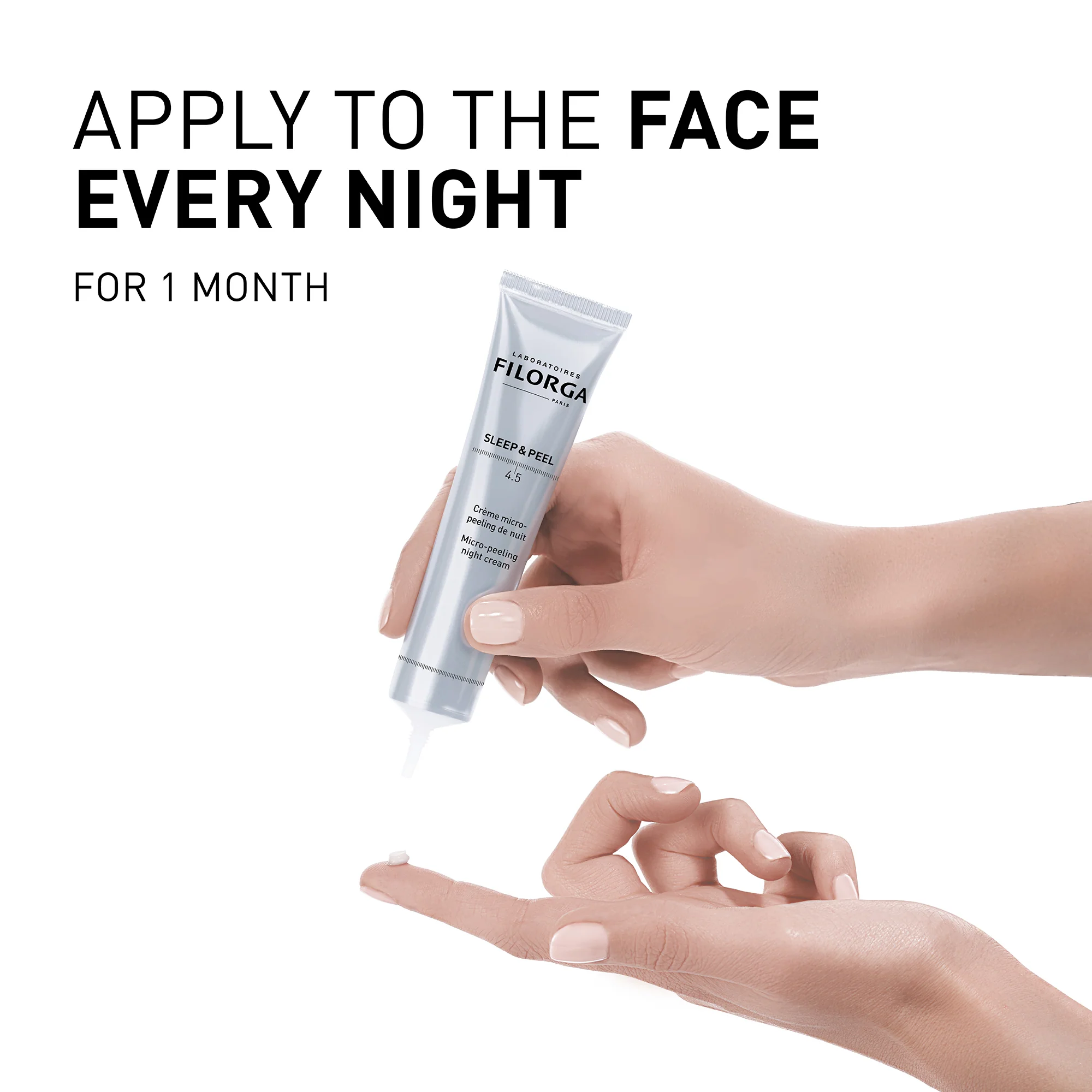 Sleep & Peel 4.5 - Anti-Ageing AHA + BHA Micro-Peeling Night Cream For Refined Skin Texture 40ml - Image 7