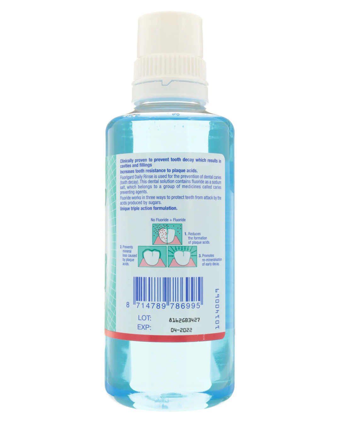 FluoriGard Alcohol Free Mouthwash 400ml - Image 3
