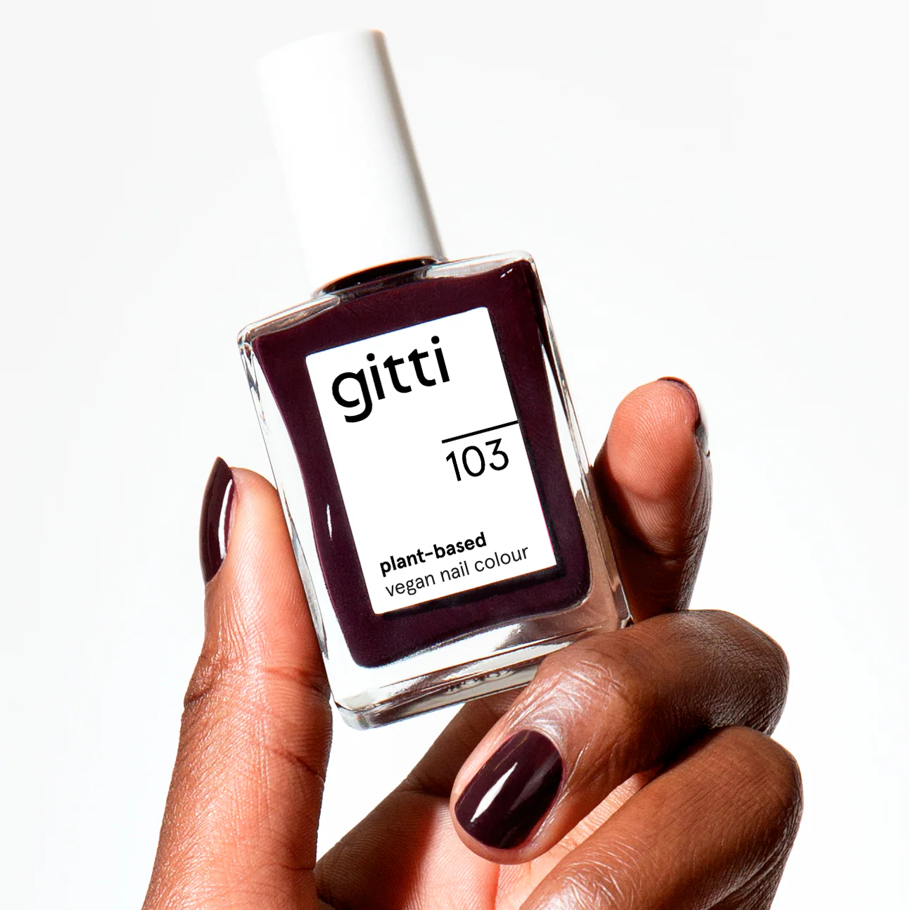 Nail Varnish 103 Aubergine 15ml - Image 3