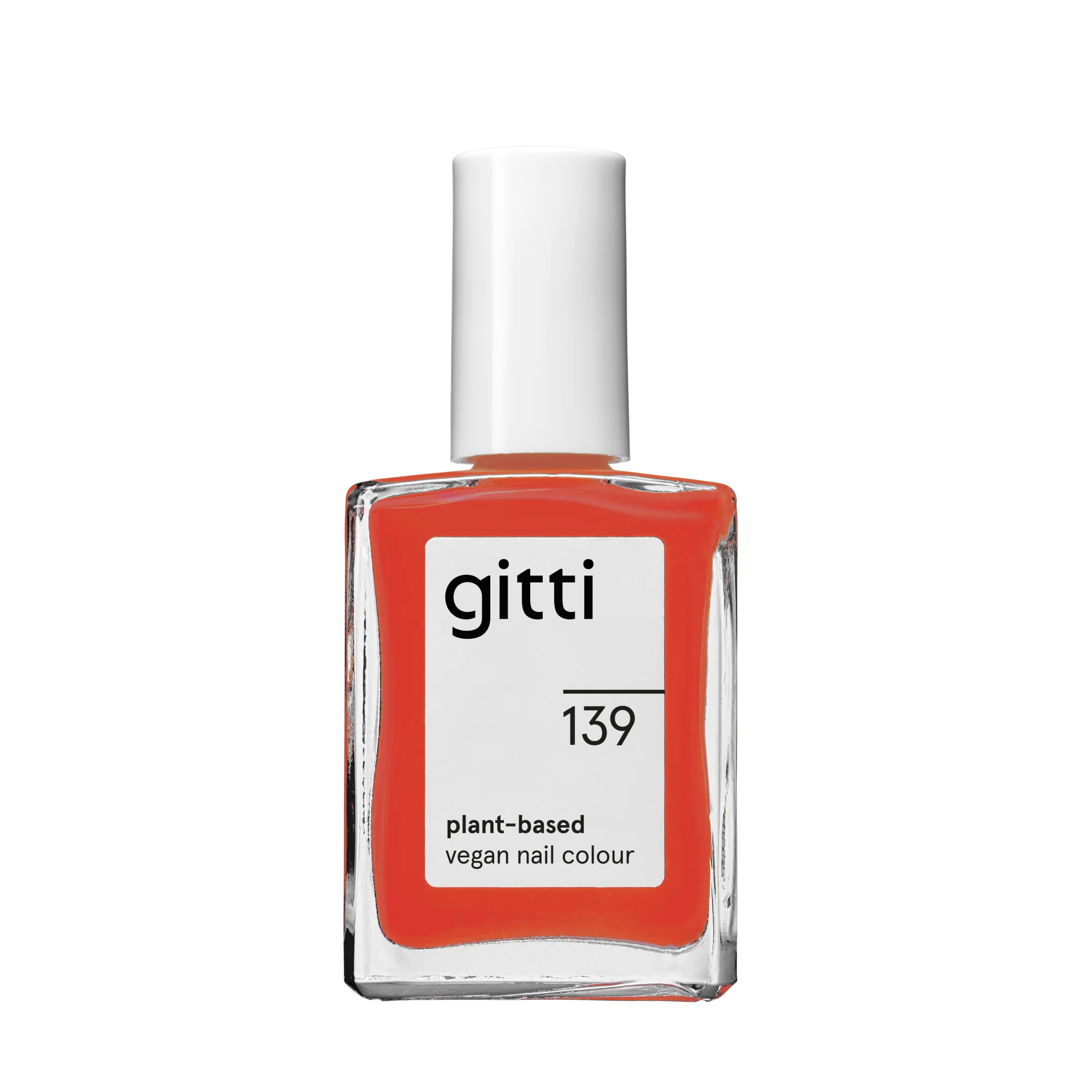 Nail Varnish 139 Fiery Orange Red 15ml