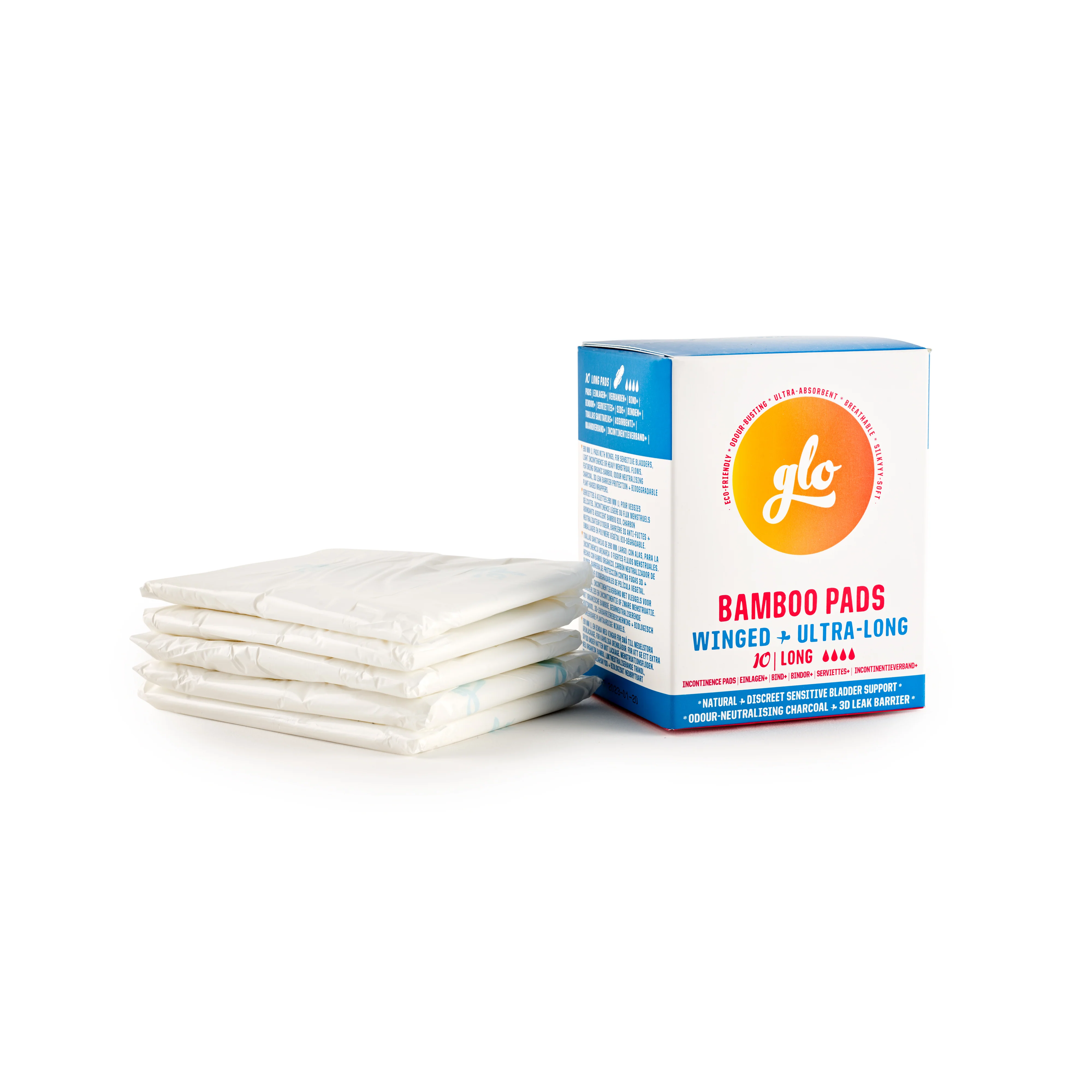 Bamboo Pads For Sensitive Bladder - Long 10 units - Image 2
