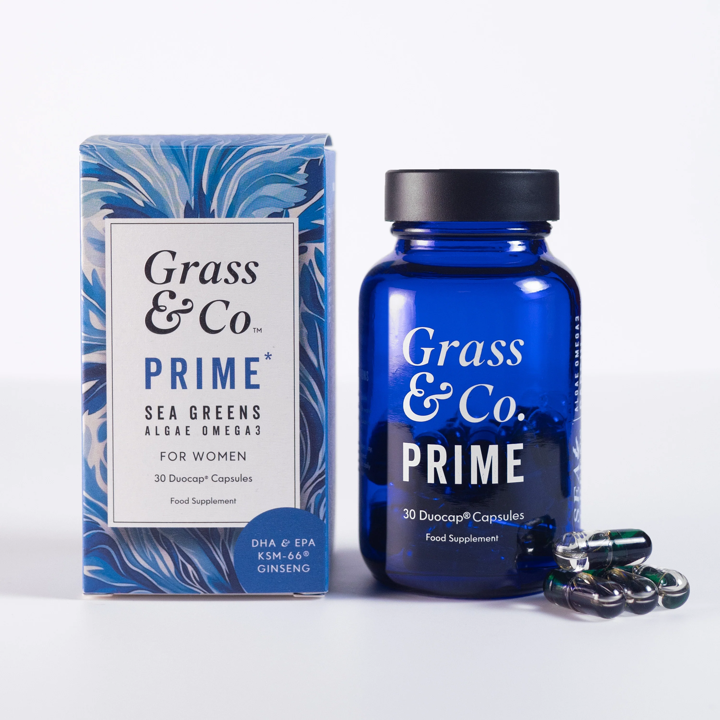 Prime Vegan Omega Sea Greens Capsules For Women 30 Capsule - Image 5