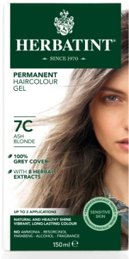 7C Ash Blonde Permanent Hair Colour Gel 150ml