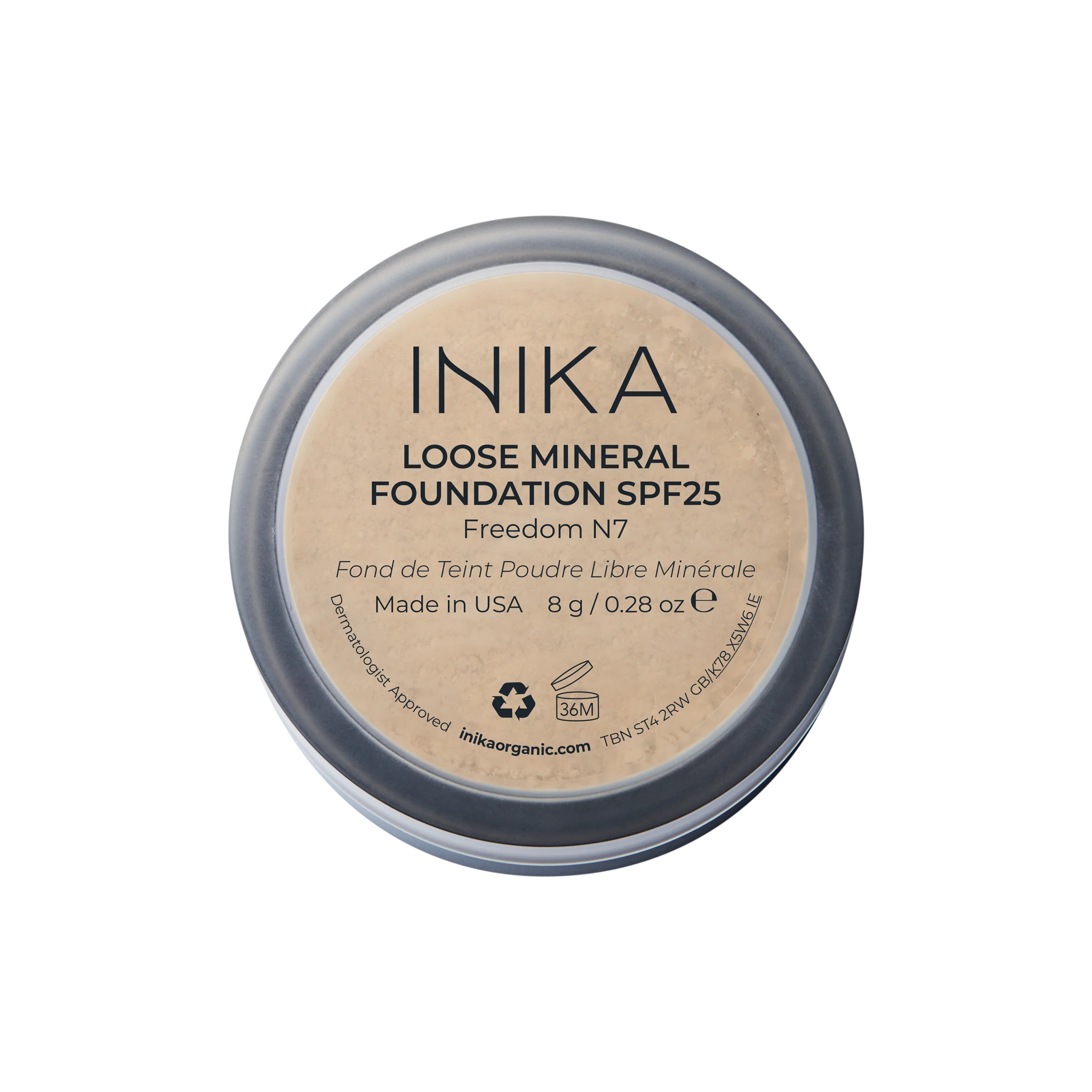 Loose Mineral Foundation SPF 25 - Freedom 8g