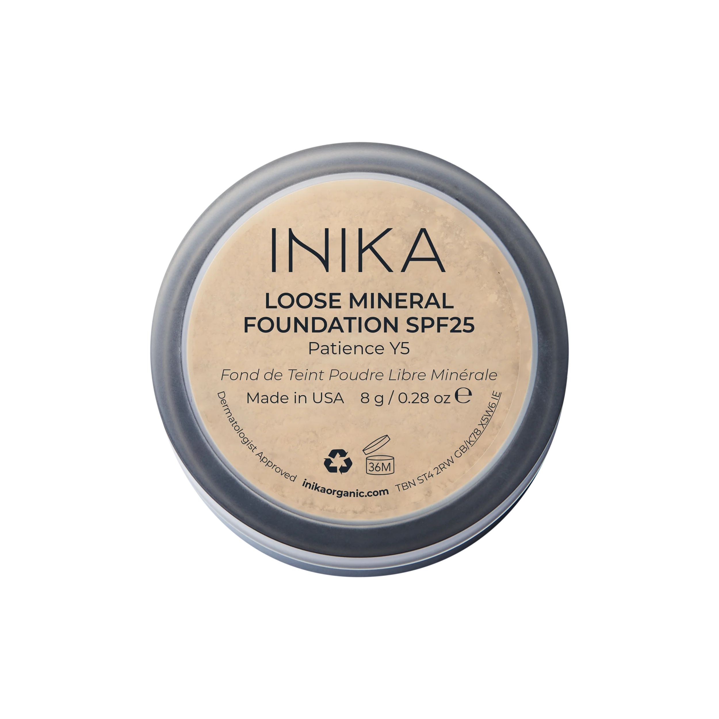 Loose Mineral Foundation SPF-25 - Patience 8g