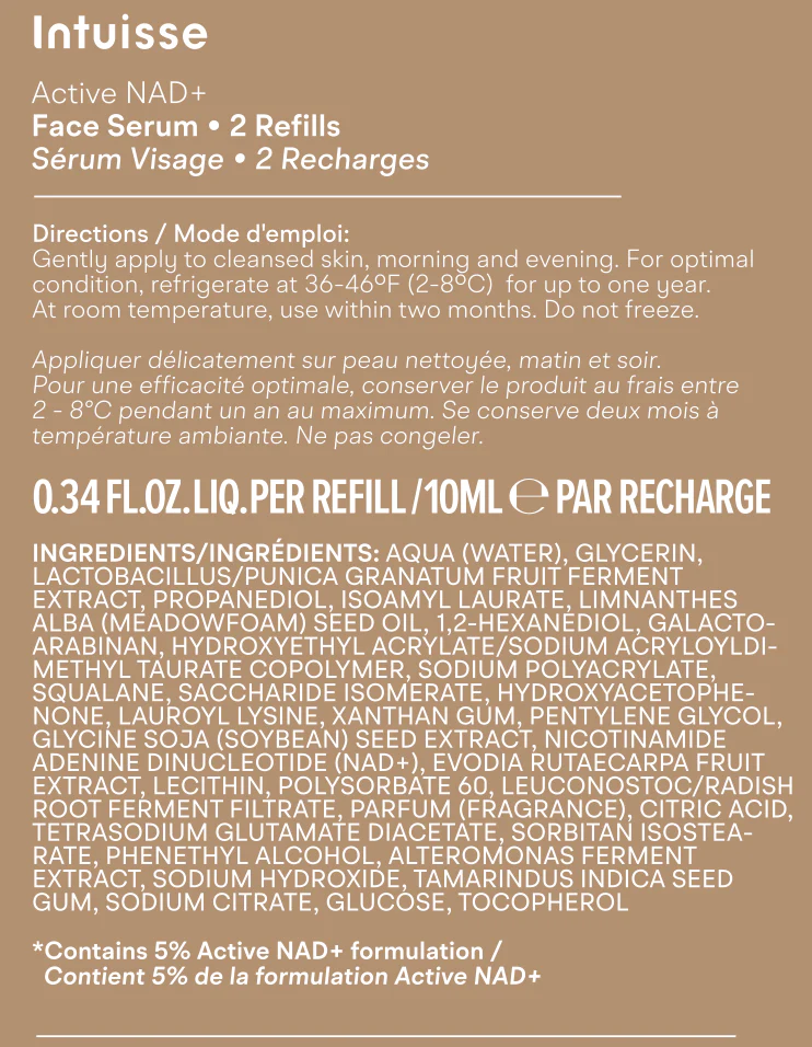 Active NAD+ Face Serum Double Refills 20ml - Image 5