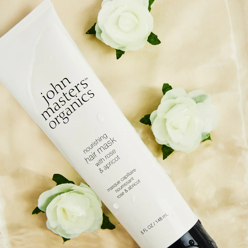 Nourishing Hair Mask With Rose & Apricot 148ml - Image 2