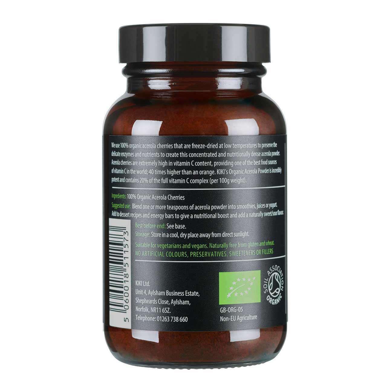 Organic Acerola Powder 100g - Image 2