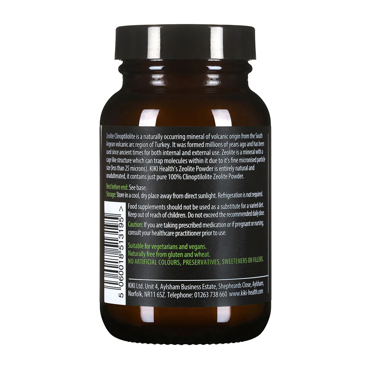Zeolite & Charcoal Powder 60g - Image 2