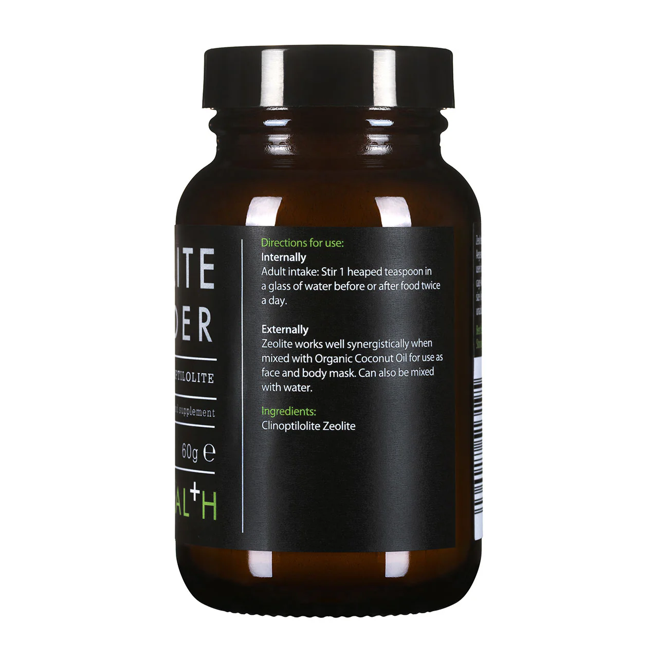 Zeolite & Charcoal Powder 60g - Image 3