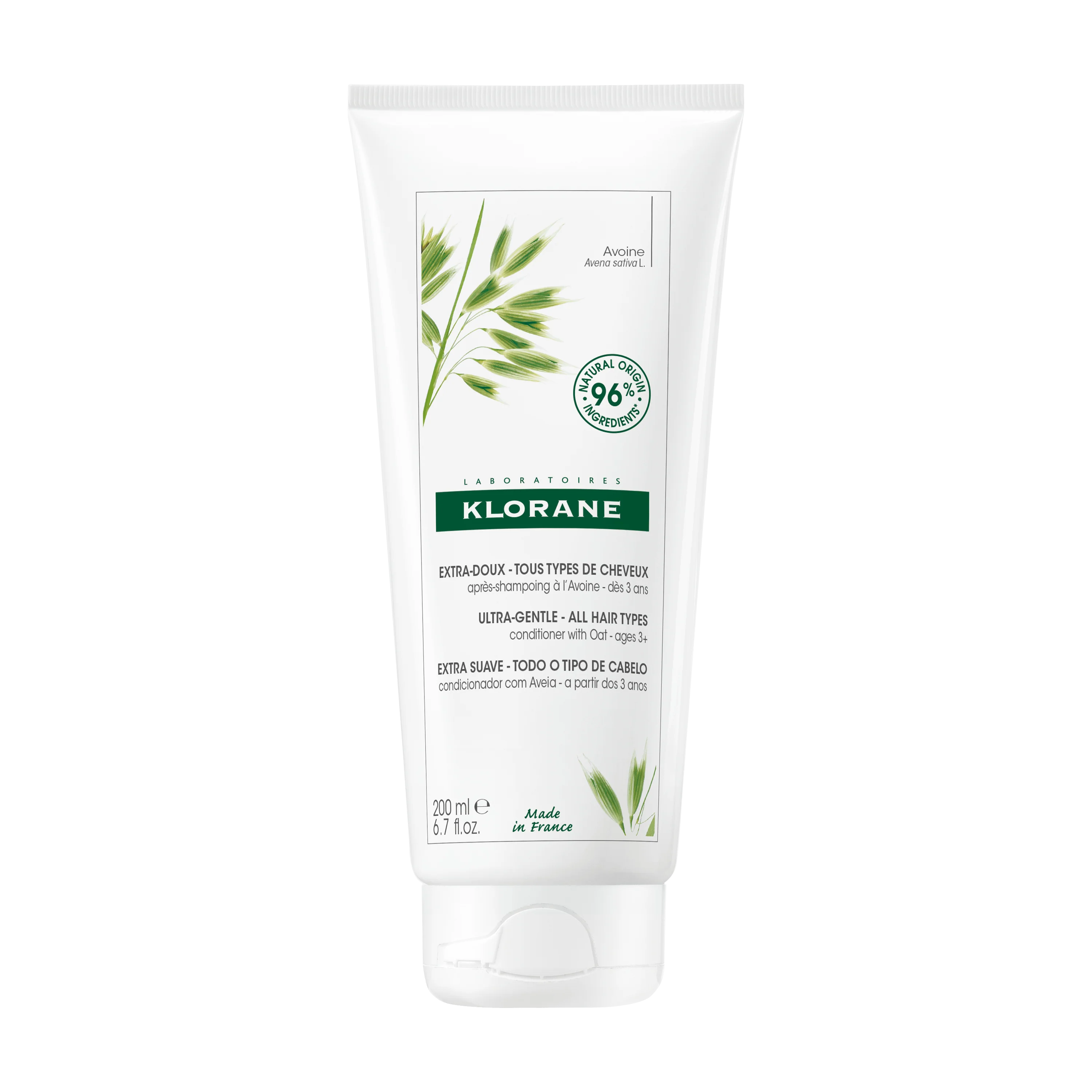 Softening Conditioner With Organic Oat Milk 200ml