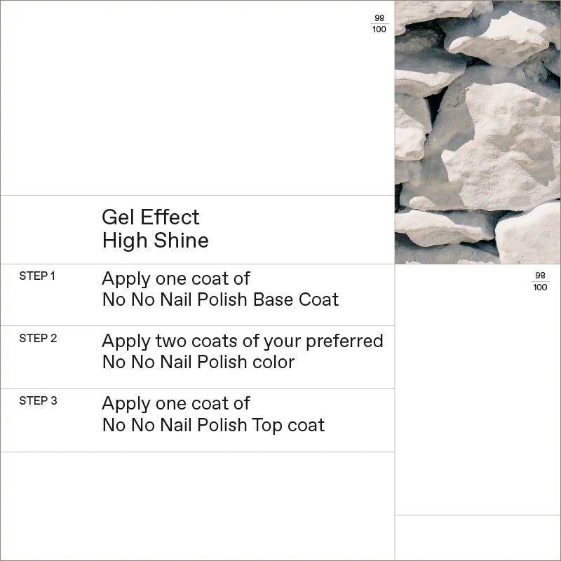 No No Nail Polish 01 Pure White 11ml - Image 5