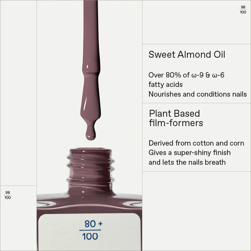 No No Nail Polish 66 Prune 11ml - Image 2
